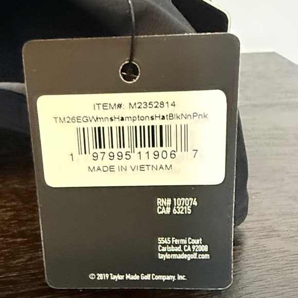NWT TaylorMade Women’s Hamptons Golf Hat Lot 4 56cm - Picture 8 of 8